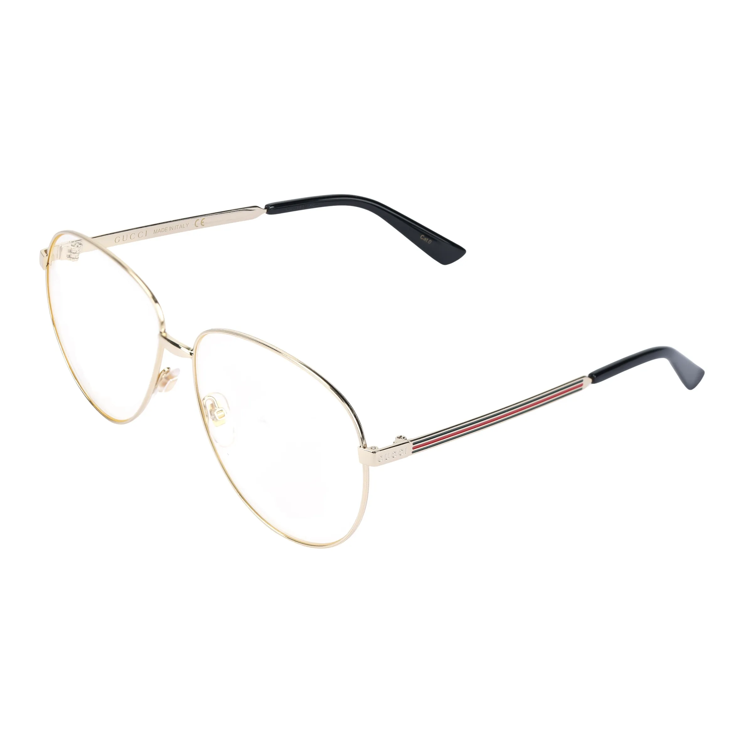 GUCCI Alloy Aviator Glasses Unisex
