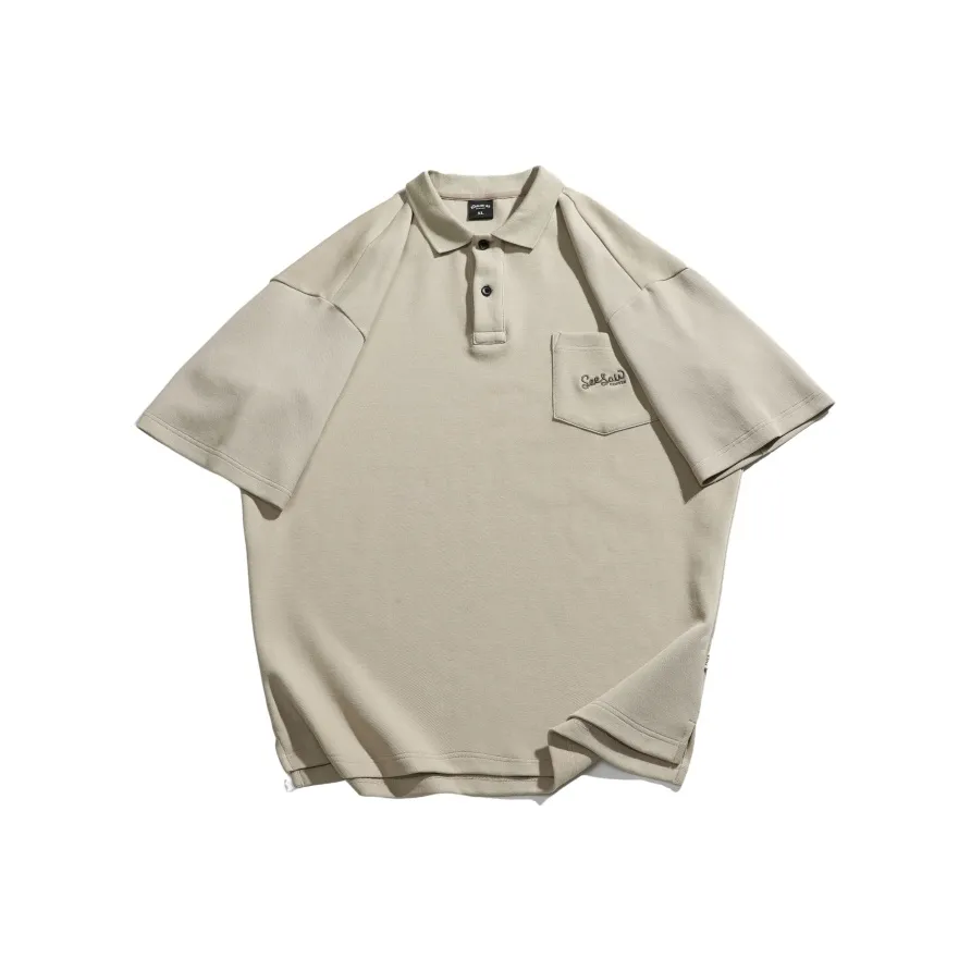 UKTK Молочно-чайный Мужской Поло