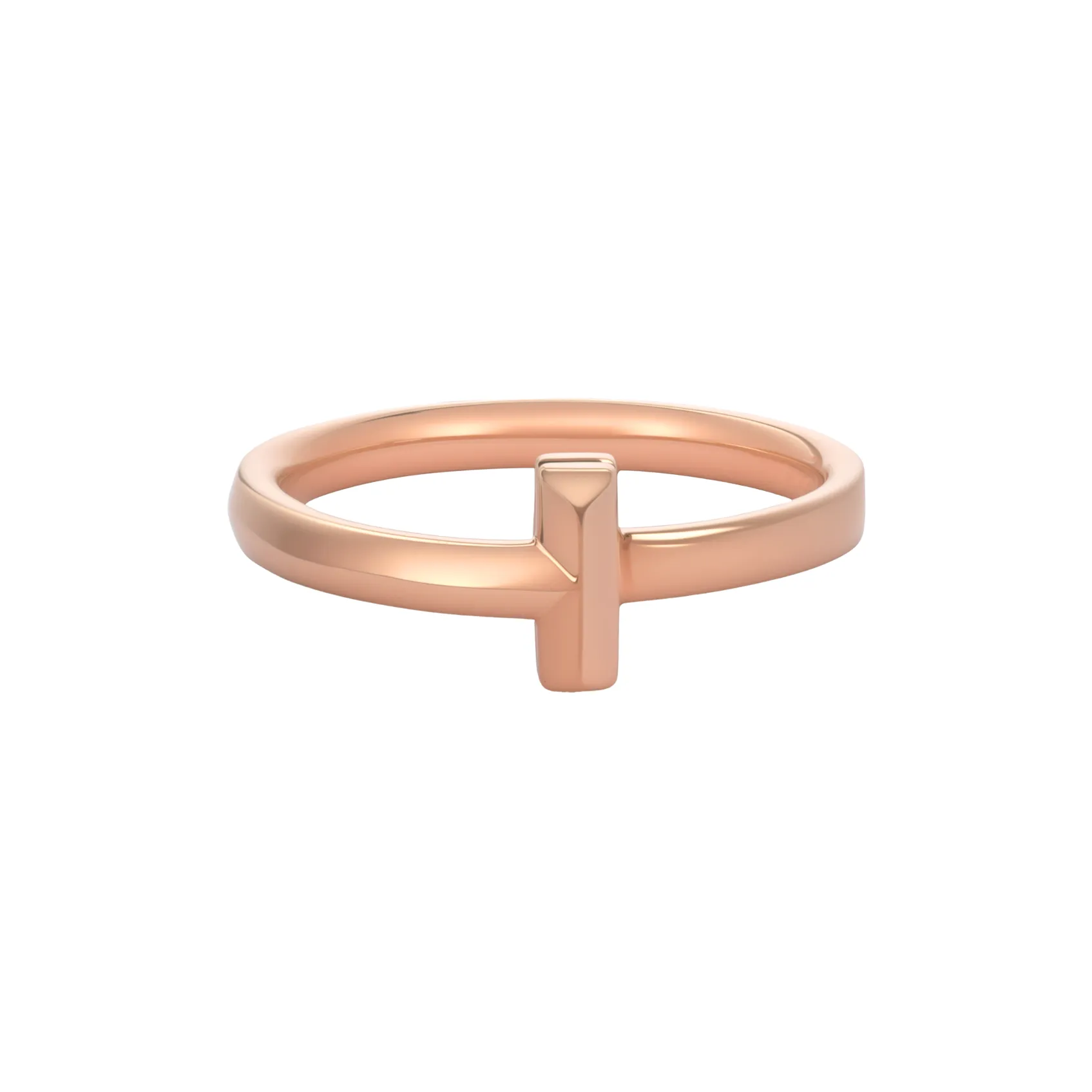 TIFFANY & CO. 18K Rose Gold Rings Unisex