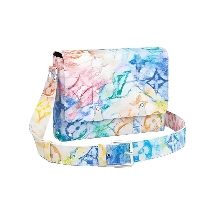 LOUIS VUITTON Trunk Messenger Pastel Multicolor