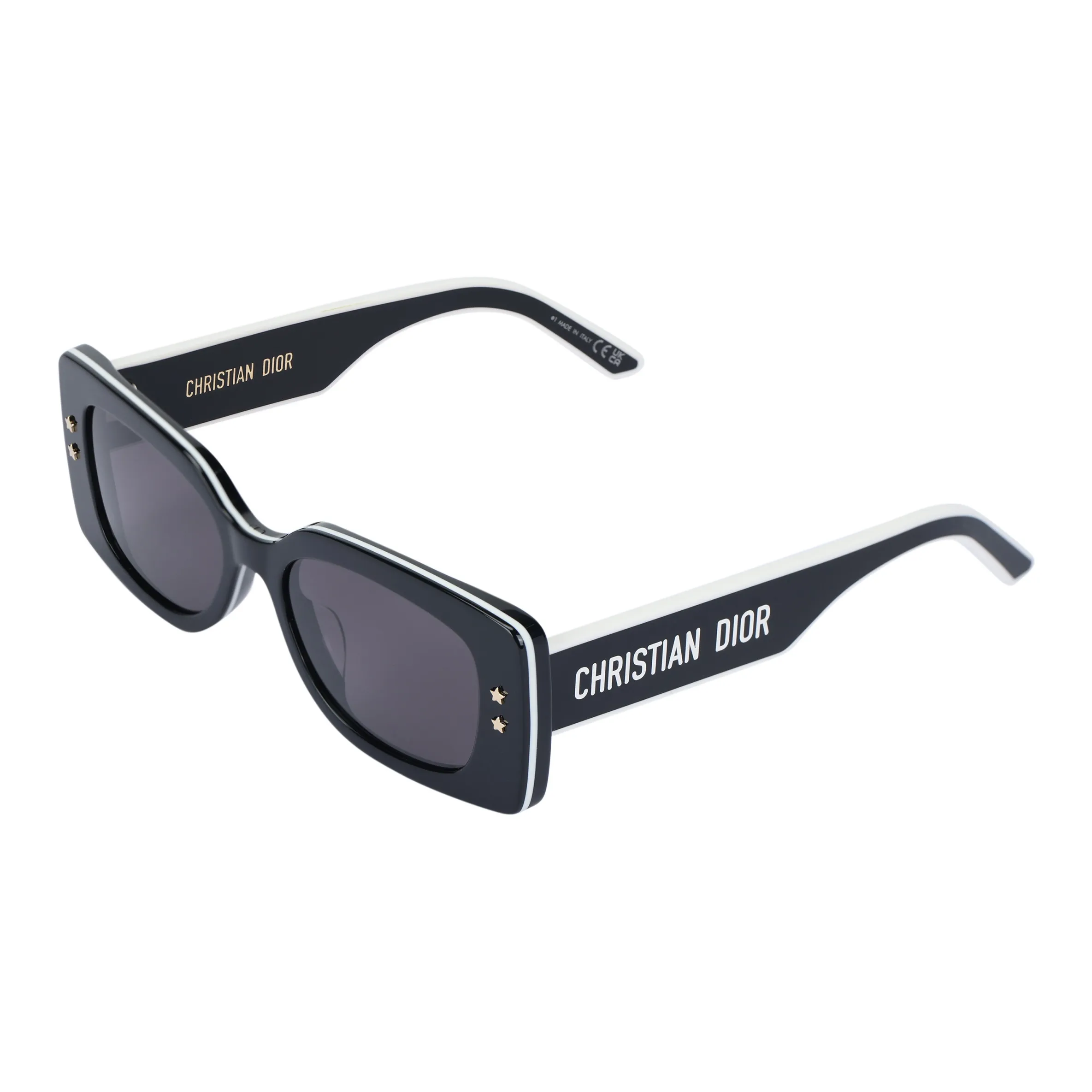 DIOR Eyewear Rectangular Frame Sunglasses Women's Black