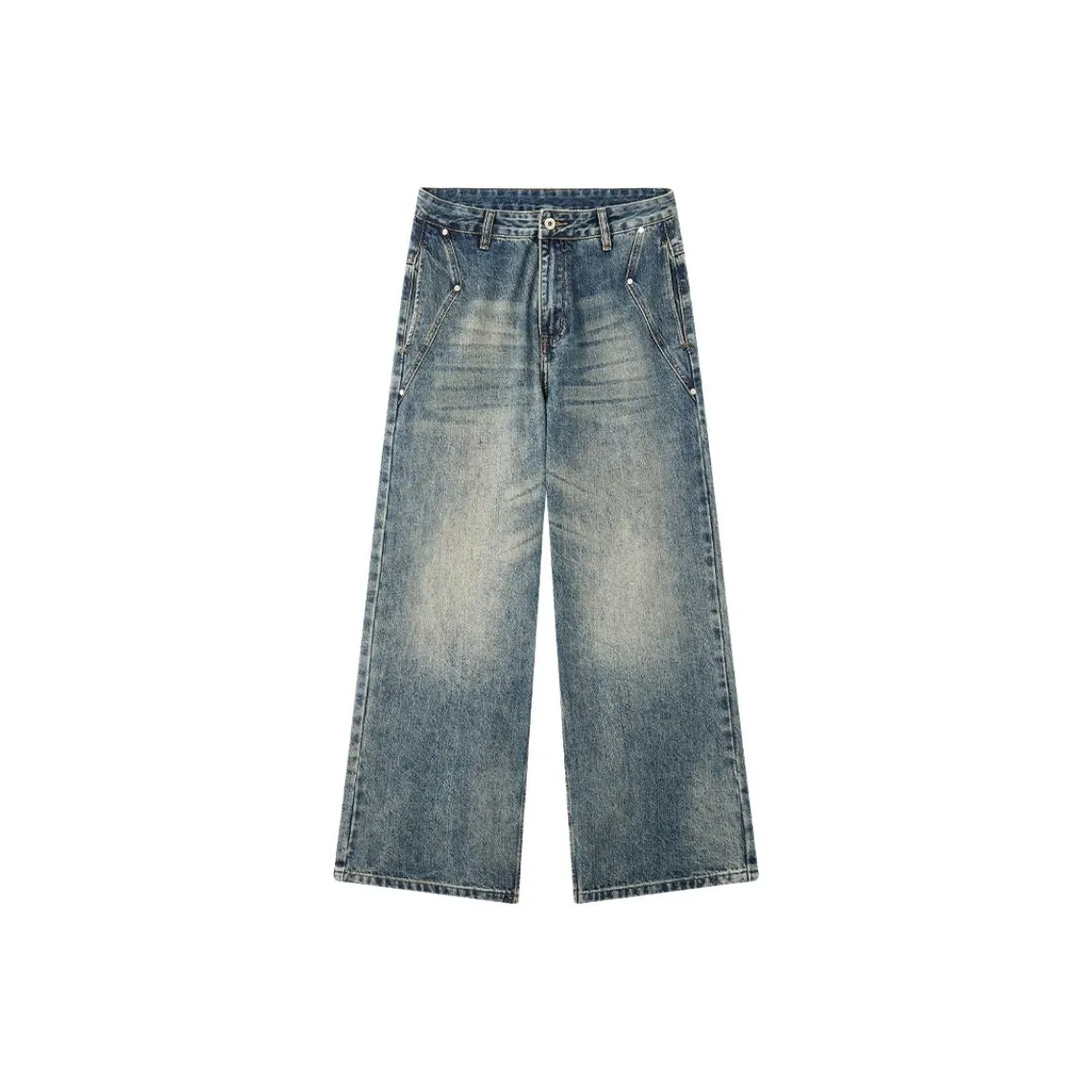 Xiyue Небесно-голубой Мужской Джинсы