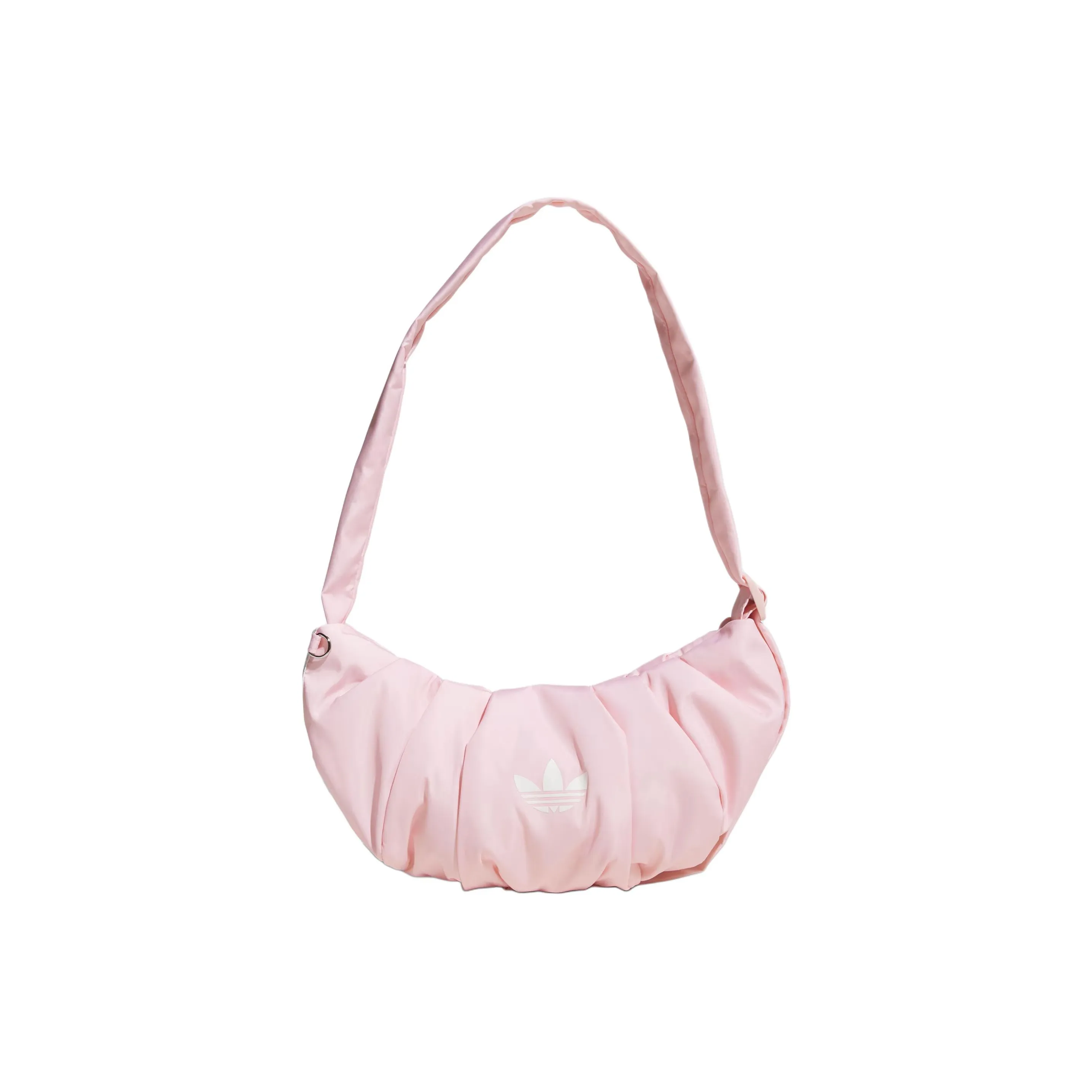 Adidas Originals Полиэстер Круассан Сумка Облачная Сумка Сумка через плечо Маленькая Женский Светло-Розовый