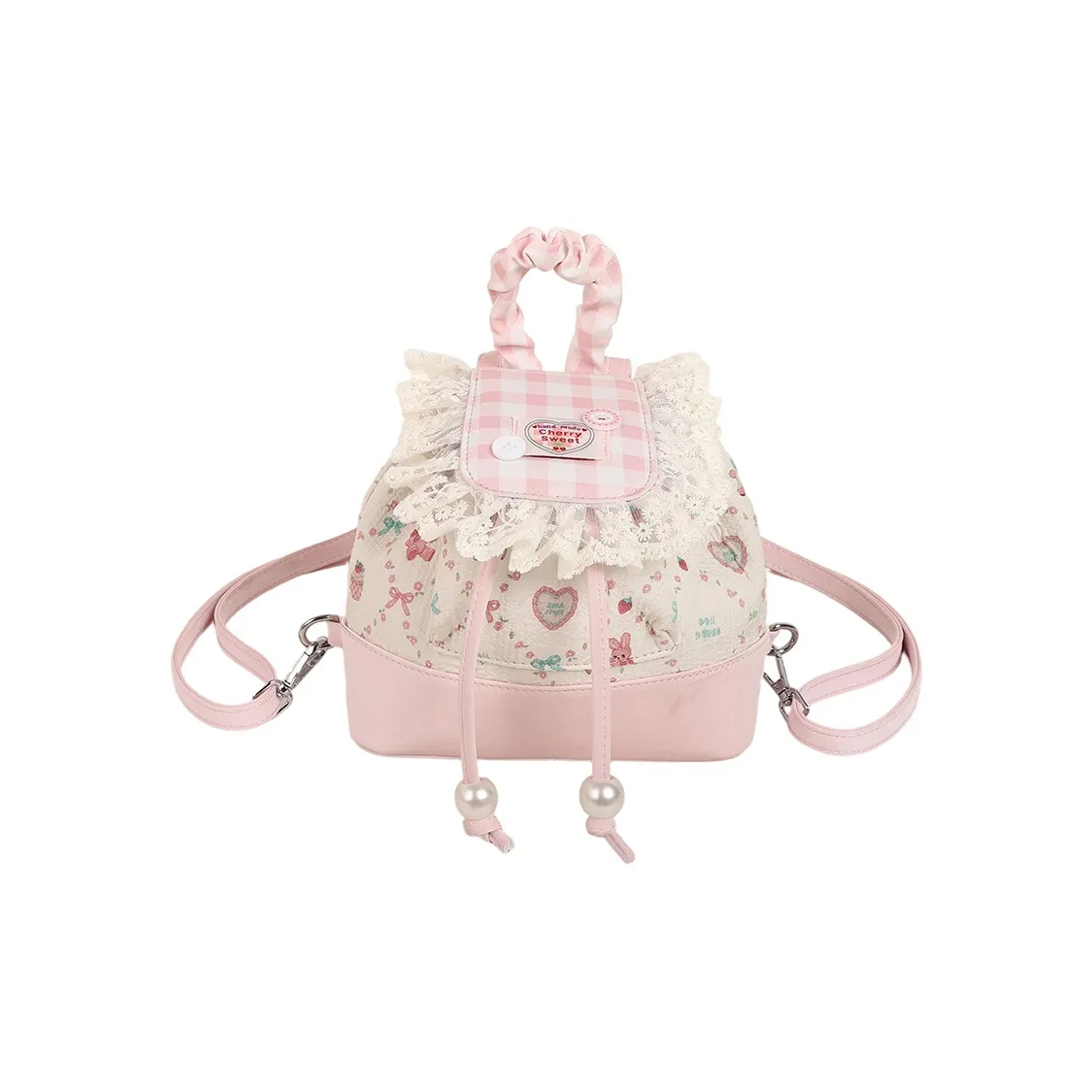 HCXK ПУ (полиуретан) Рюкзак Женские Пузырьки Розовый Пузырьки Синий