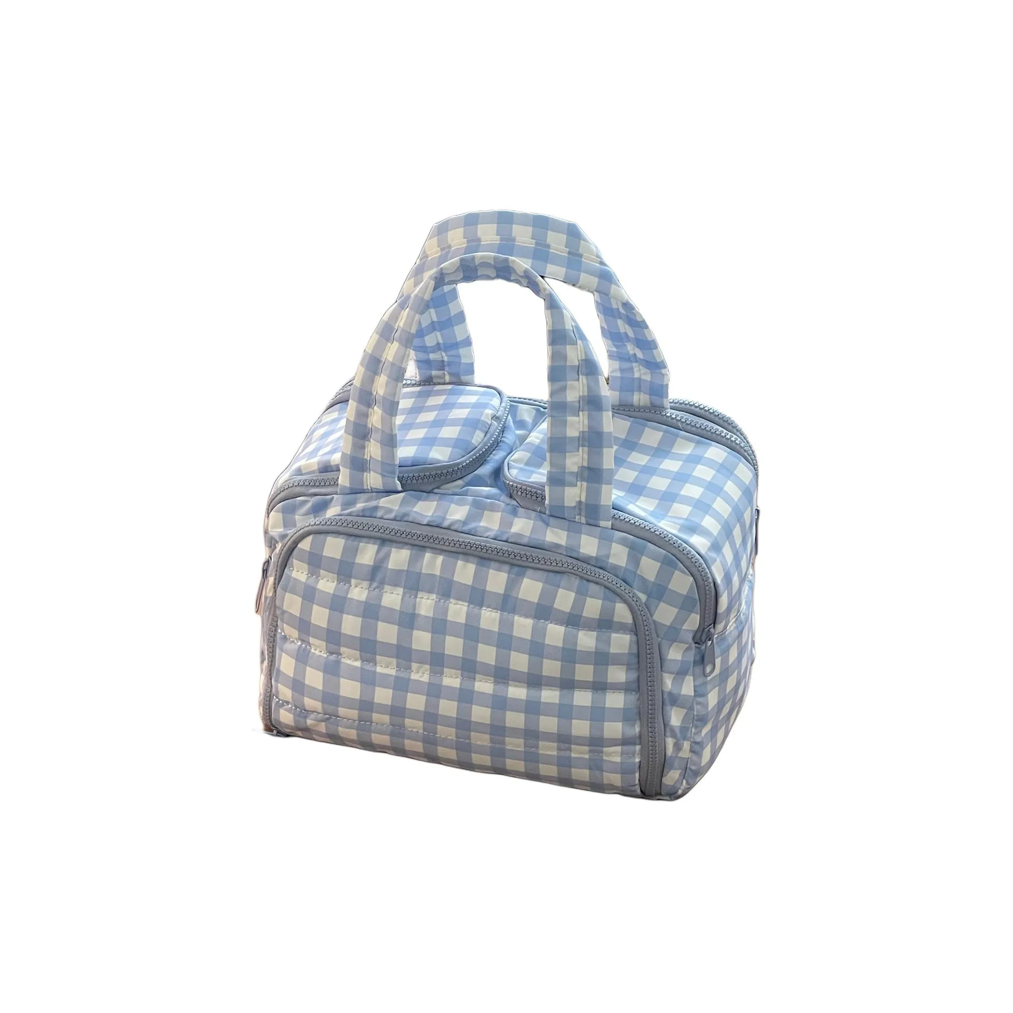 OMGD Двойной Широкий Открыто-Конечность Большой Объем FLUFFY Косметичка для макияжа Хранение Пылезащитный