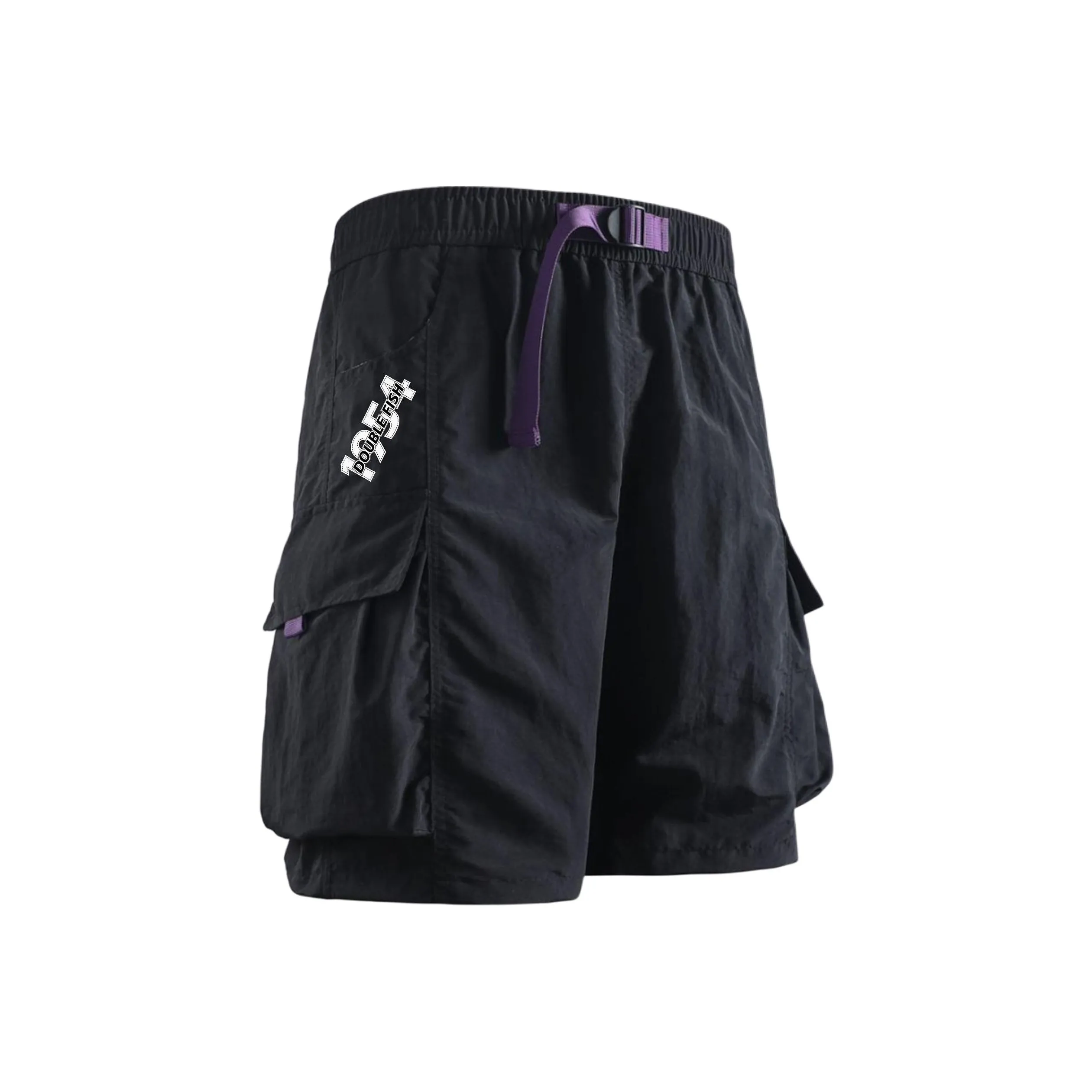 Двойная рыба Унисекс Шорты карго