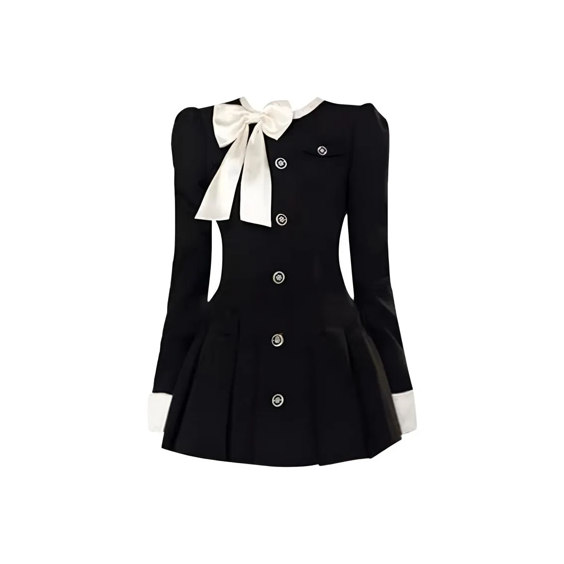 SKYA Длинное платье с длинными рукавами женское