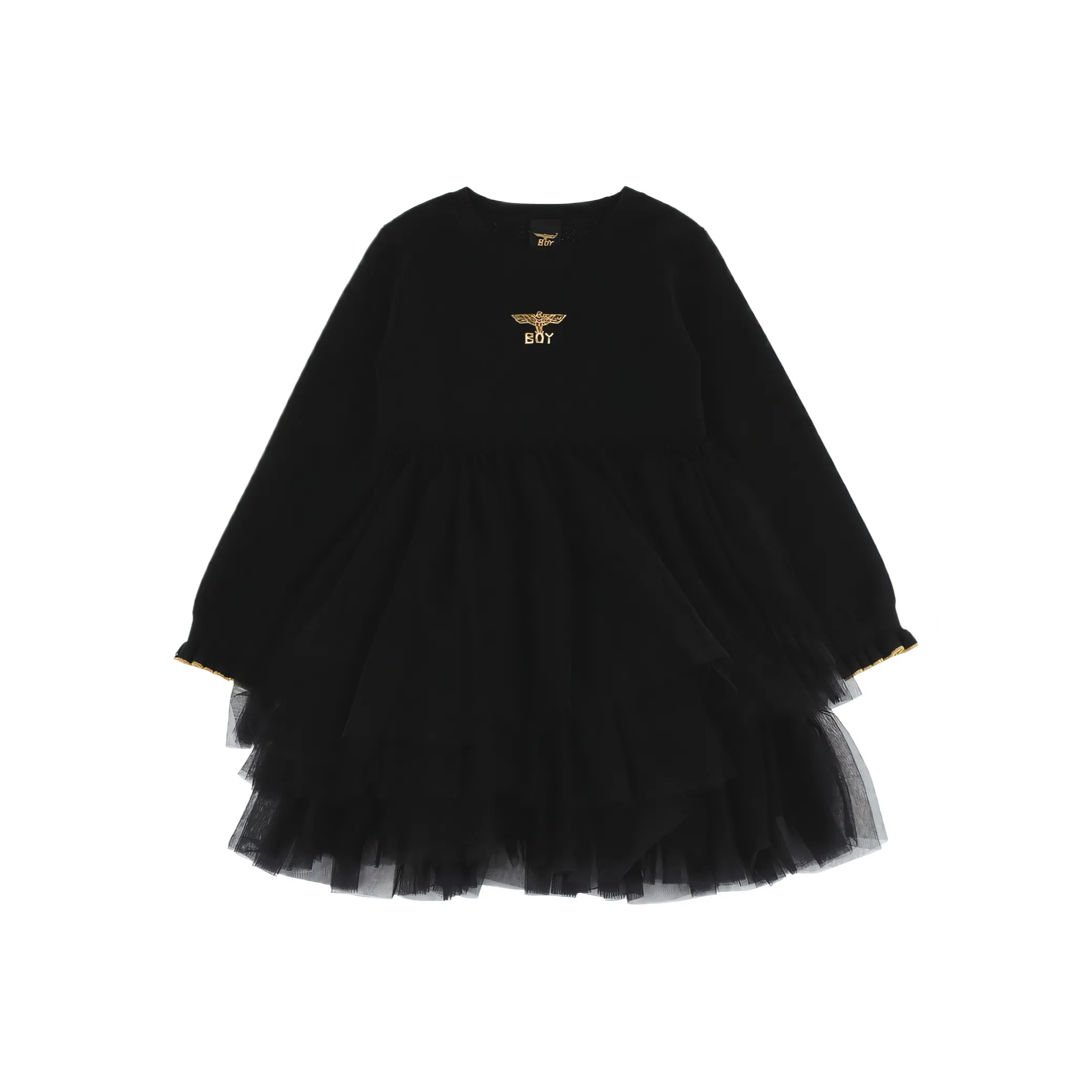 BOY JUNIOR Черные Детские Платья
