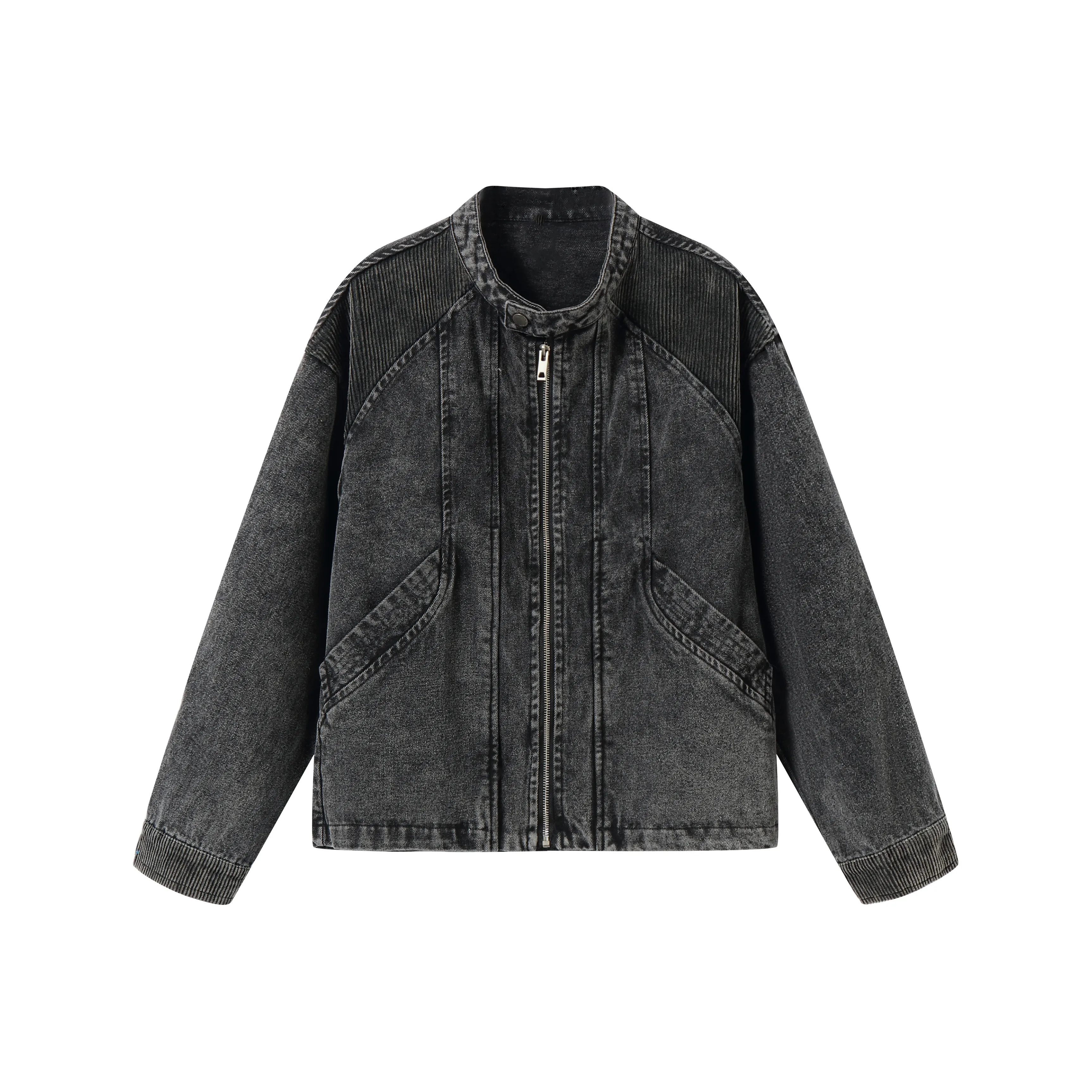 YPUT Denim Jacket Unisex Women's