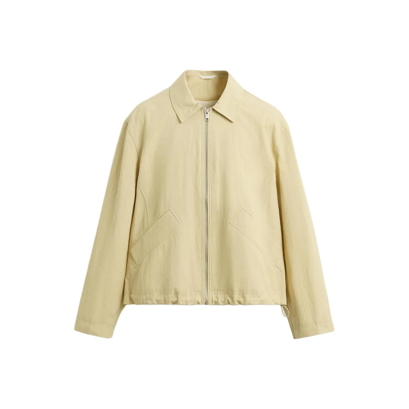 ZARA Светло-желтые мужские куртки