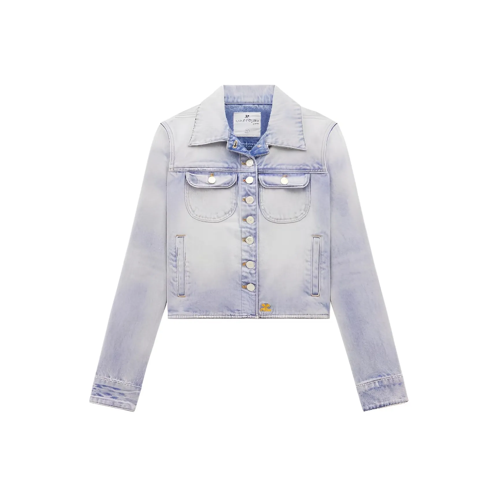 Courrèges Multiflex Denim Trucker Jacket