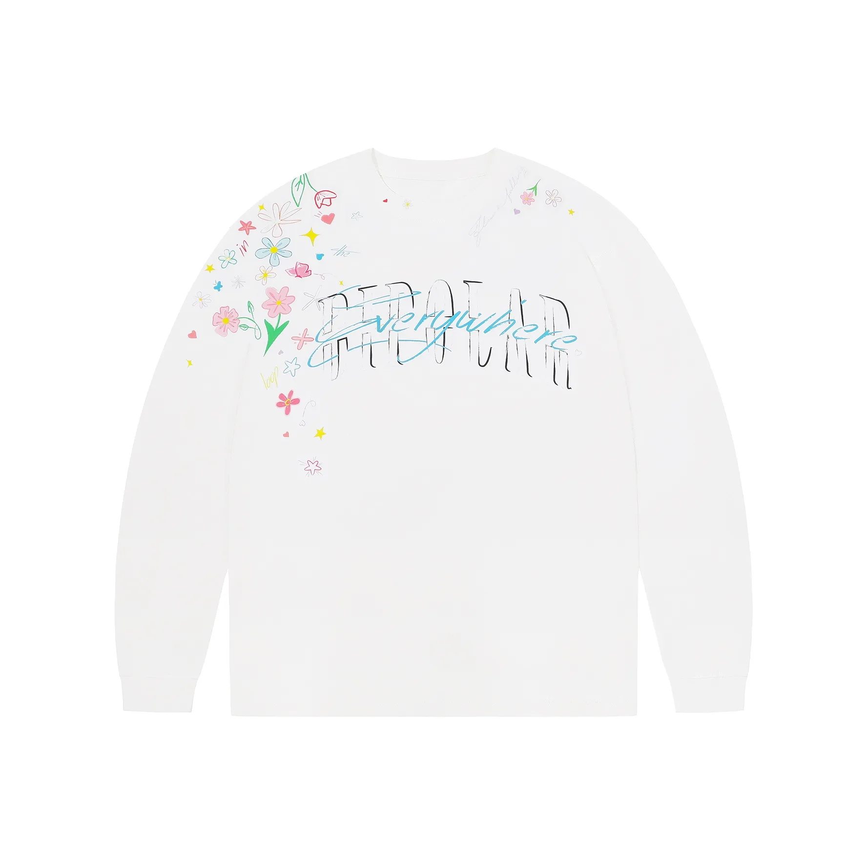 BIPOLAR Длинный рукав Т-рубашка Унисекс