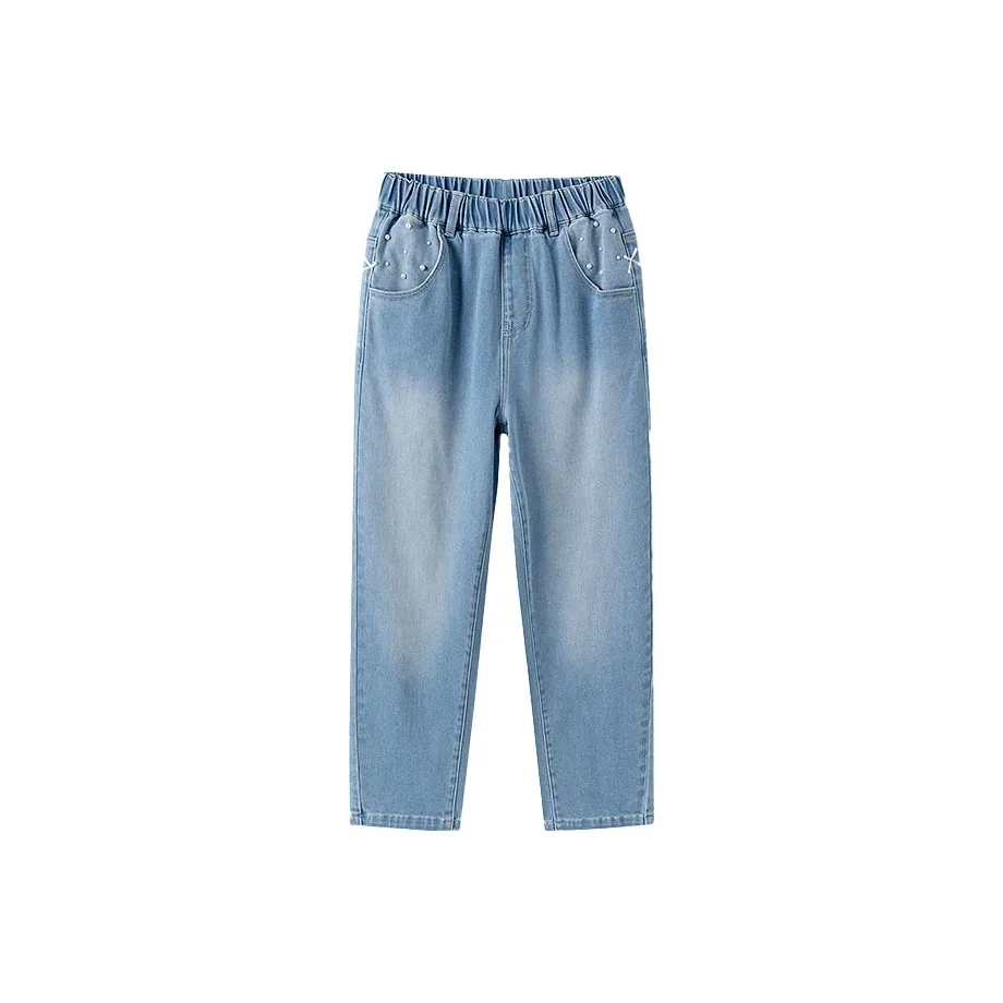 BALABALA Джинсы Средний Синий Деним Унисекс