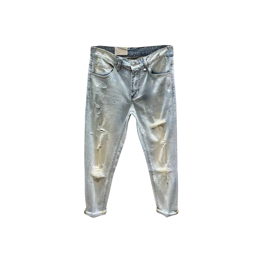 Chisportate Синий Унисекс Джинсы