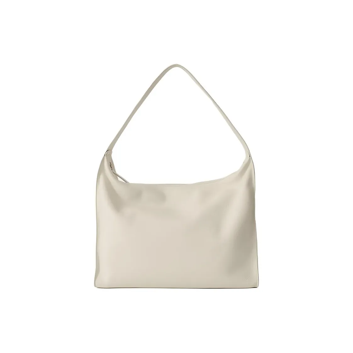 NOTHING WRITTEN Cow Leather Shoulder Bag Mini Women's Ivory White