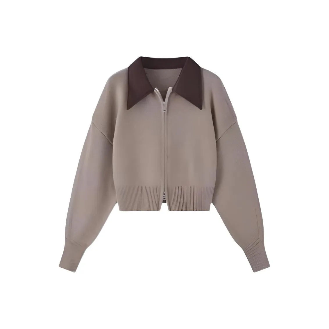 DANCANG Коричневый Женский Трикотаж