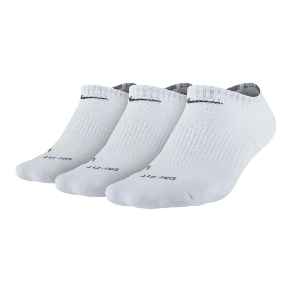Nike Dri Fit CUSHION NO SHOW Беговые носки Унисекс 3 упаковки