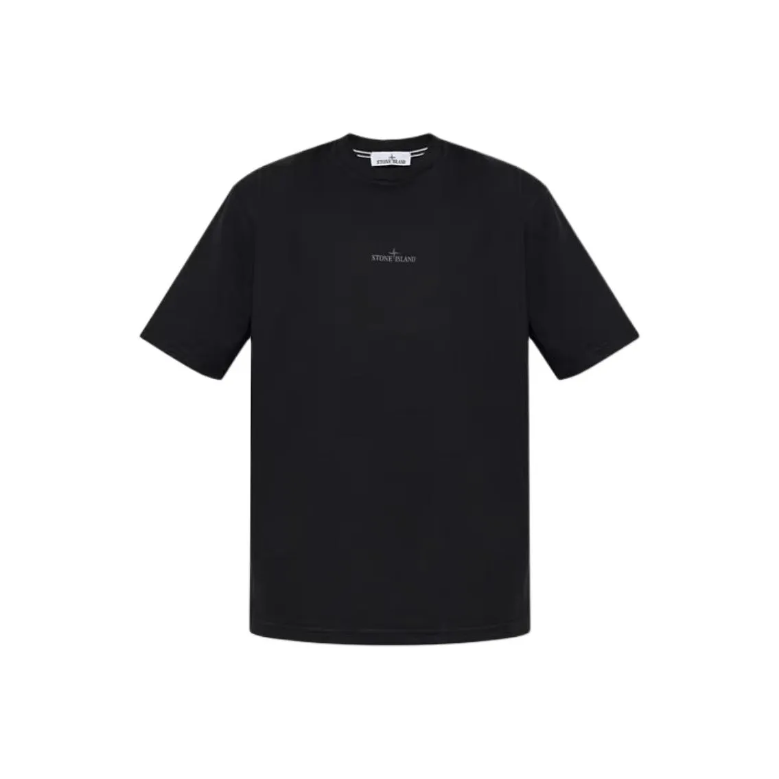 STONE ISLAND Мужские черные T-рубашки