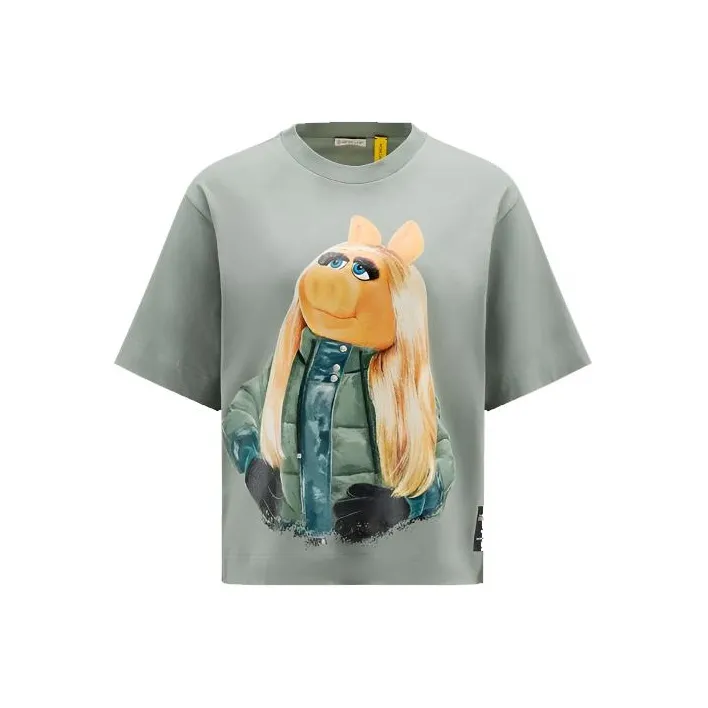 MONCLER FW22 Зеленый Женские Рубашки T