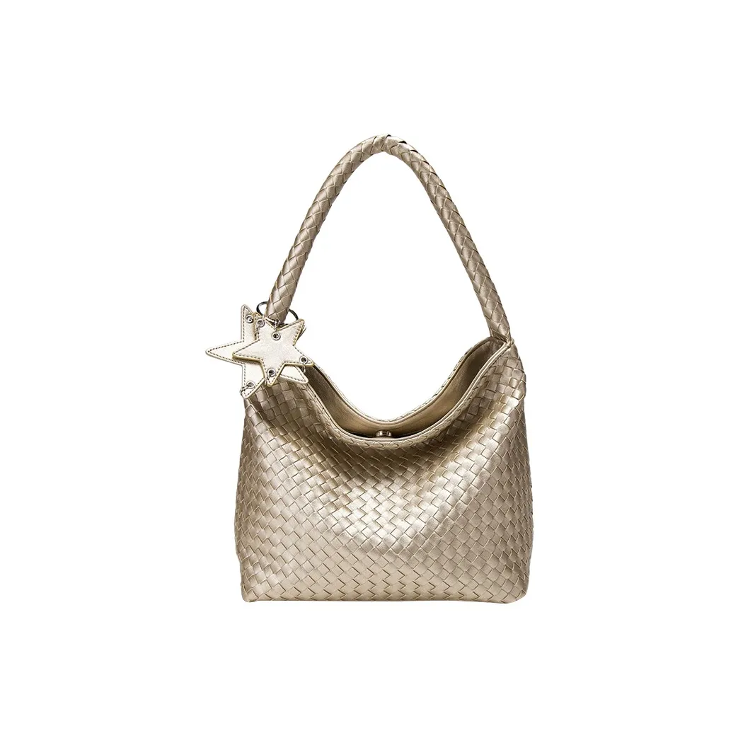 JANE KLAIN Сумка через плечо из синтетической кожи Женская Шампанское золото Черный