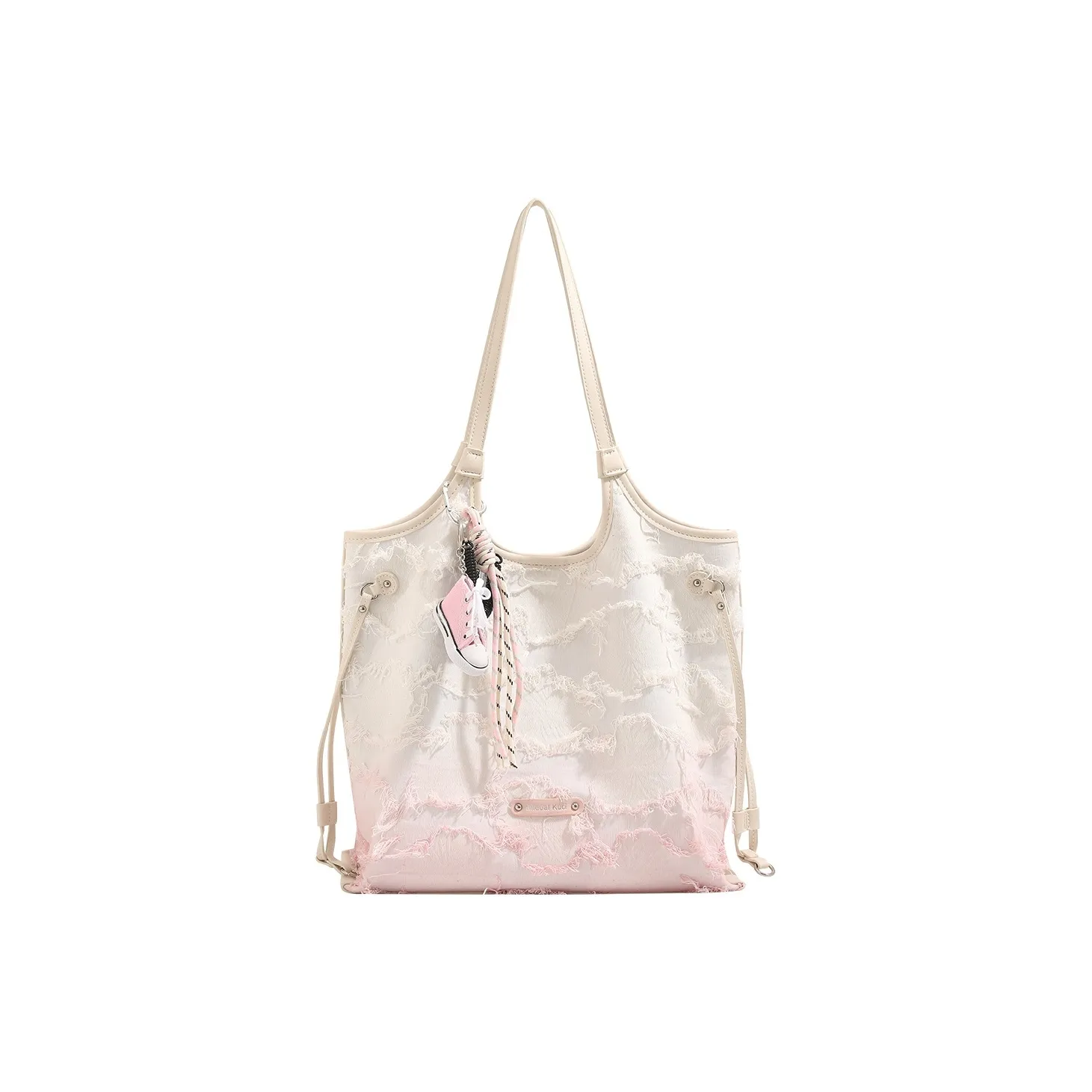 PAYOT Холст Плечевая сумка Женская Градиент Розовый