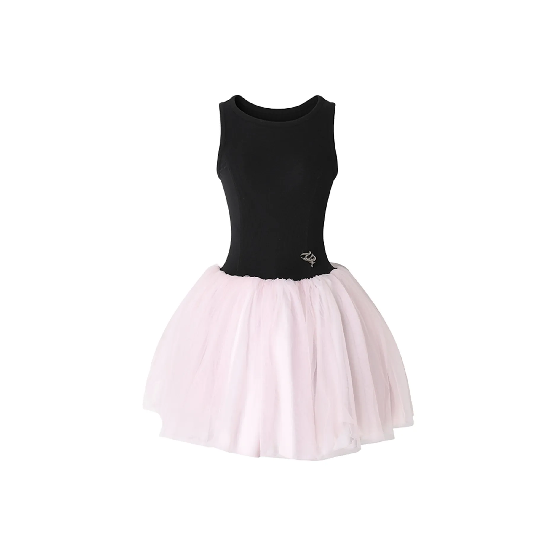 UENA Черный Розовый В наличии Женские Платья без рукавов