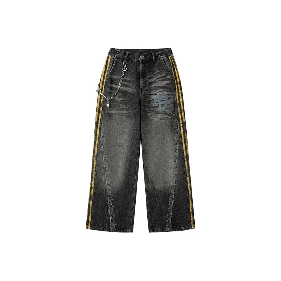 H YXIANG Лава Черные Женские Повседневные Брюки