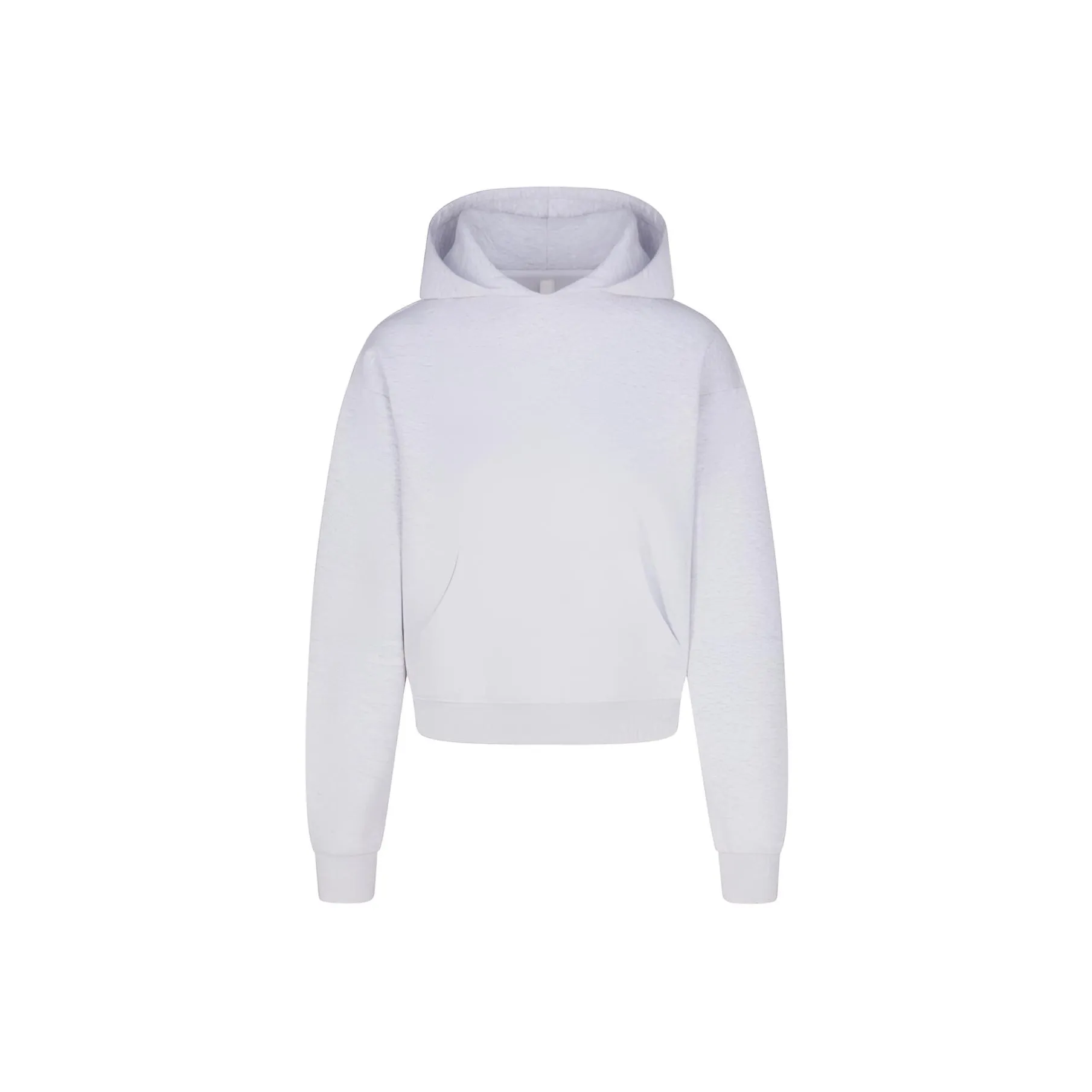 SKIMS Cotton Fleece CLASSIC Hoodie Свитшот Женский Меланжевый GREY Светлый Фотиния Серый