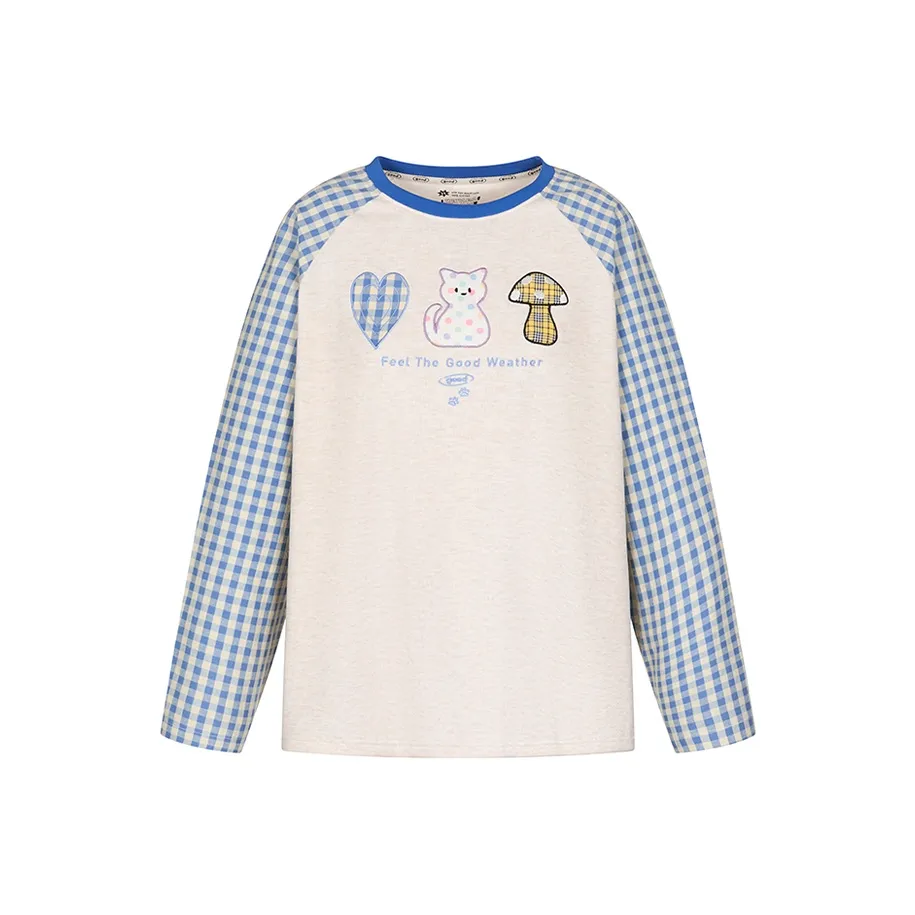 NFV Длинный рукав Т-рубашка Женская