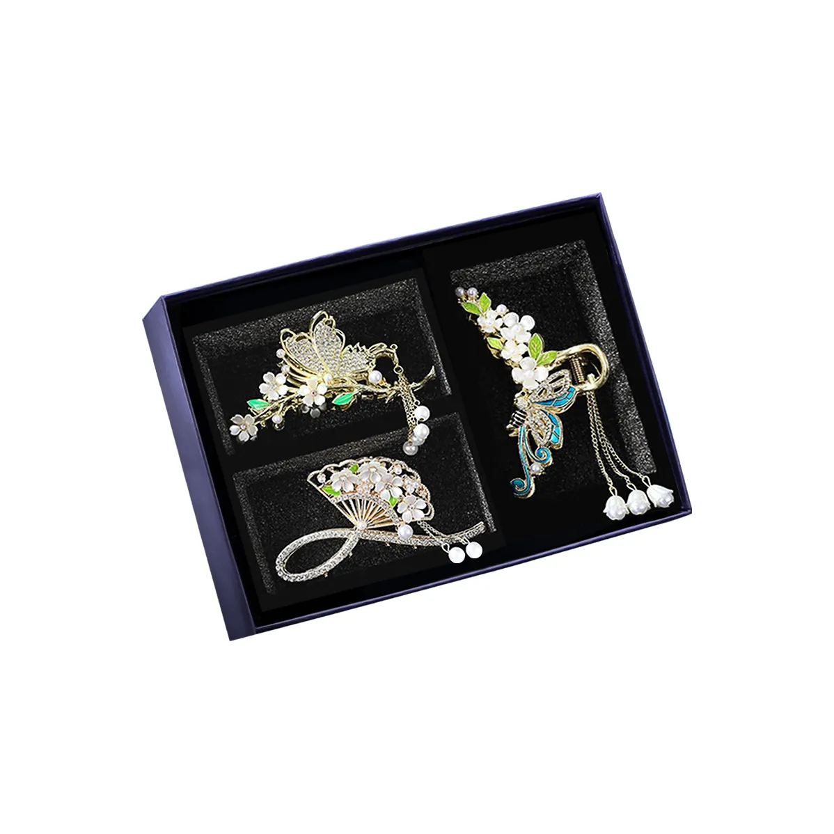 Jianlu Сплав Заколки для волос Женские