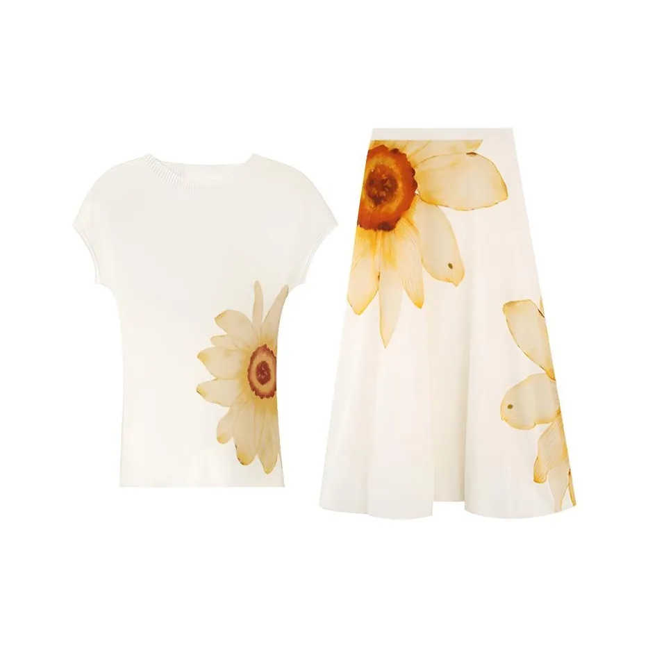 MARIE·COCO Топ+Юбка Женские Комплекты Юбка