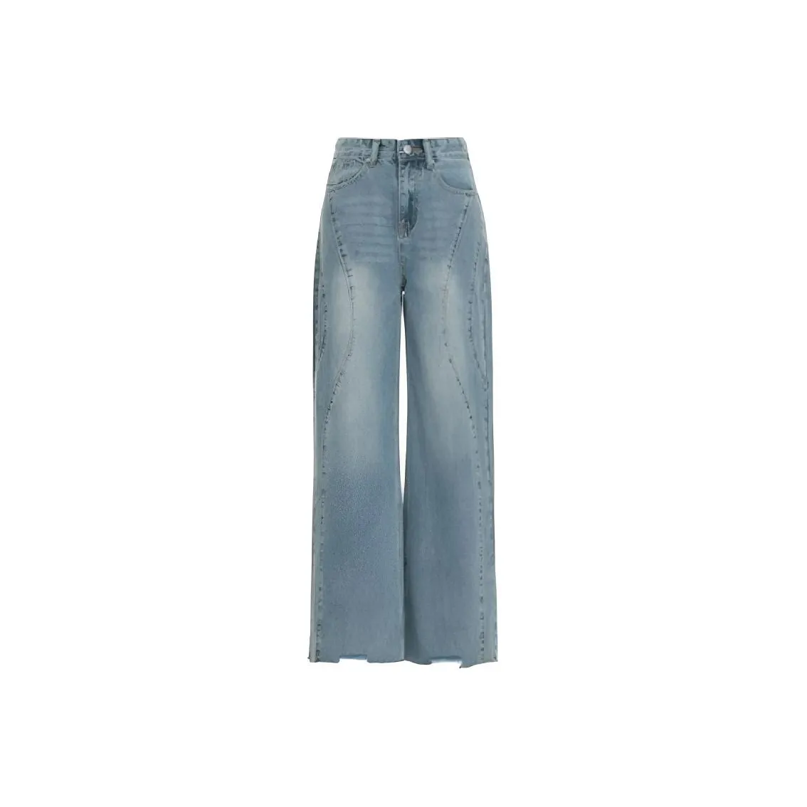 DANCANG Blue Women's Jeans DANCANG Синий Женские Джинсы