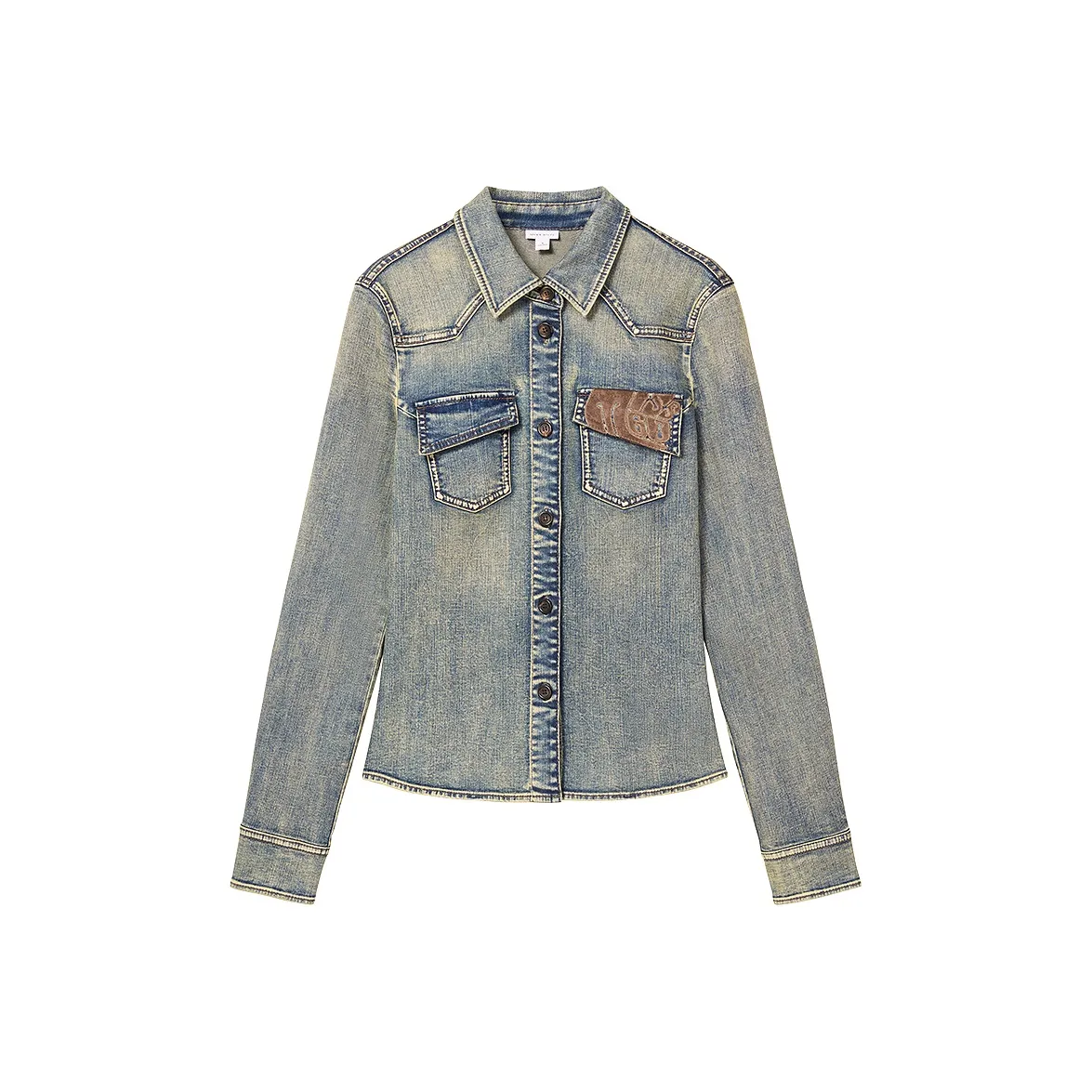 Miss Sixty Ностальгический синий Женские рубашки