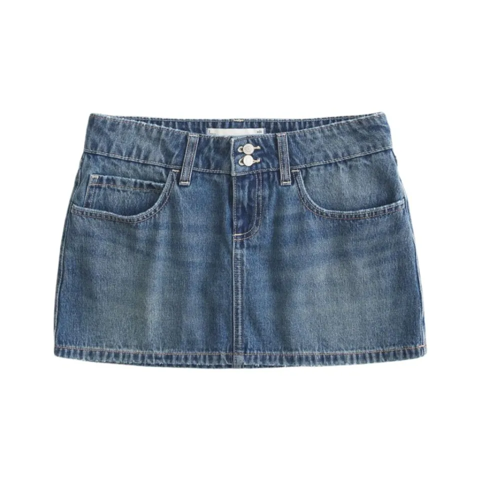 Hollister Джинсовые короткие юбки Женские