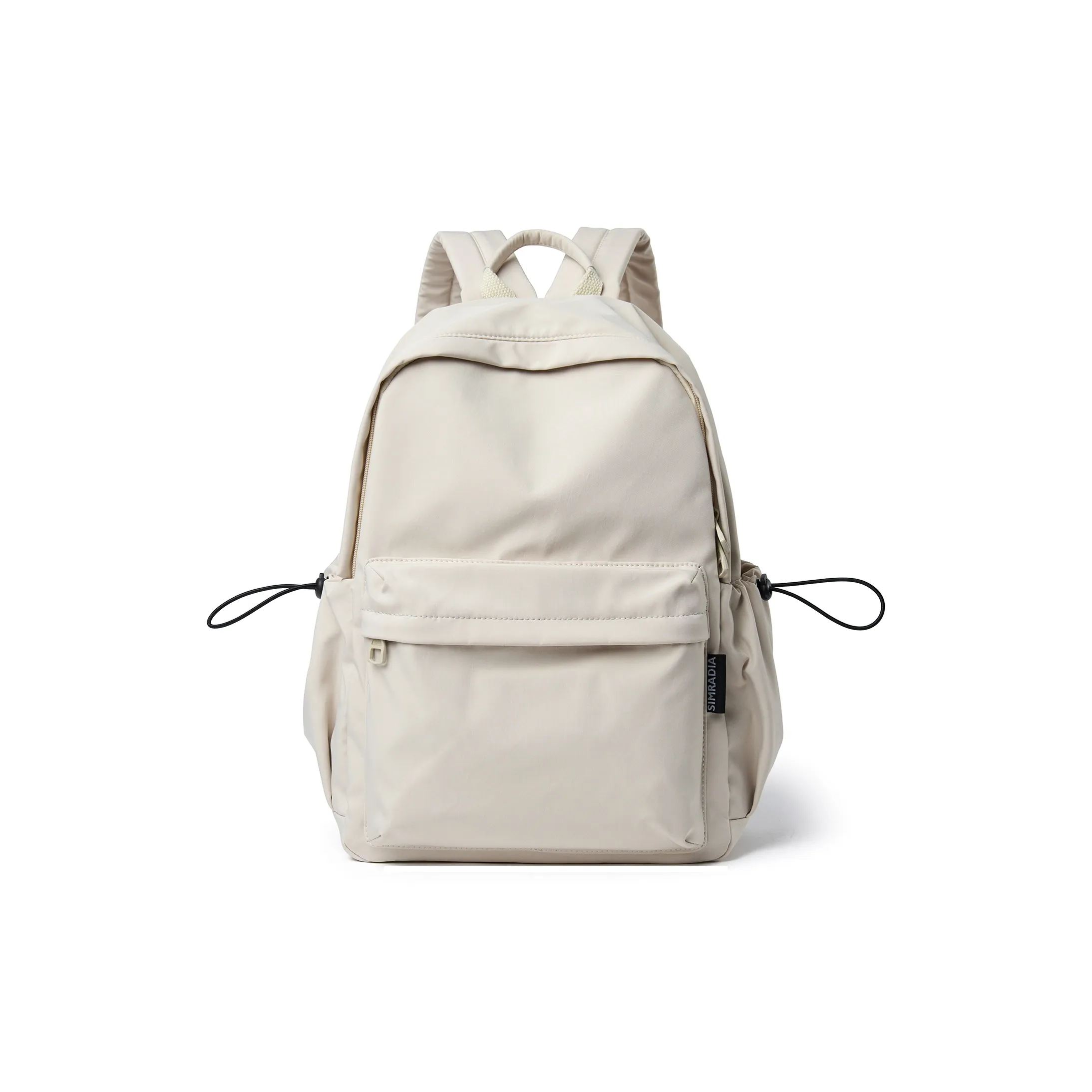 MOYYI Oxford Backpack Unisex Light Khaki/Black
