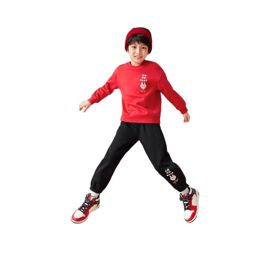 BALABALA Повседневная спортивная одежда Year of the Dragon CNY серия Унисекс