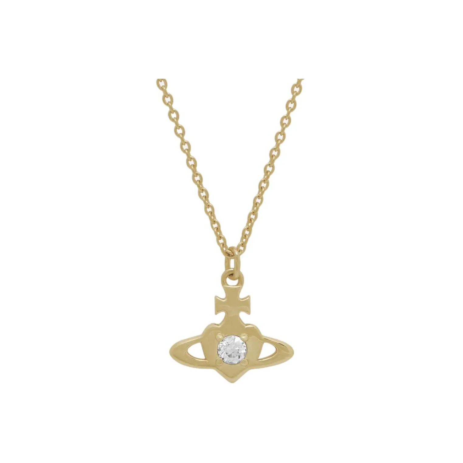 Vivienne Westwood Переработанные Серебряные Ожерелья Женские Золотые