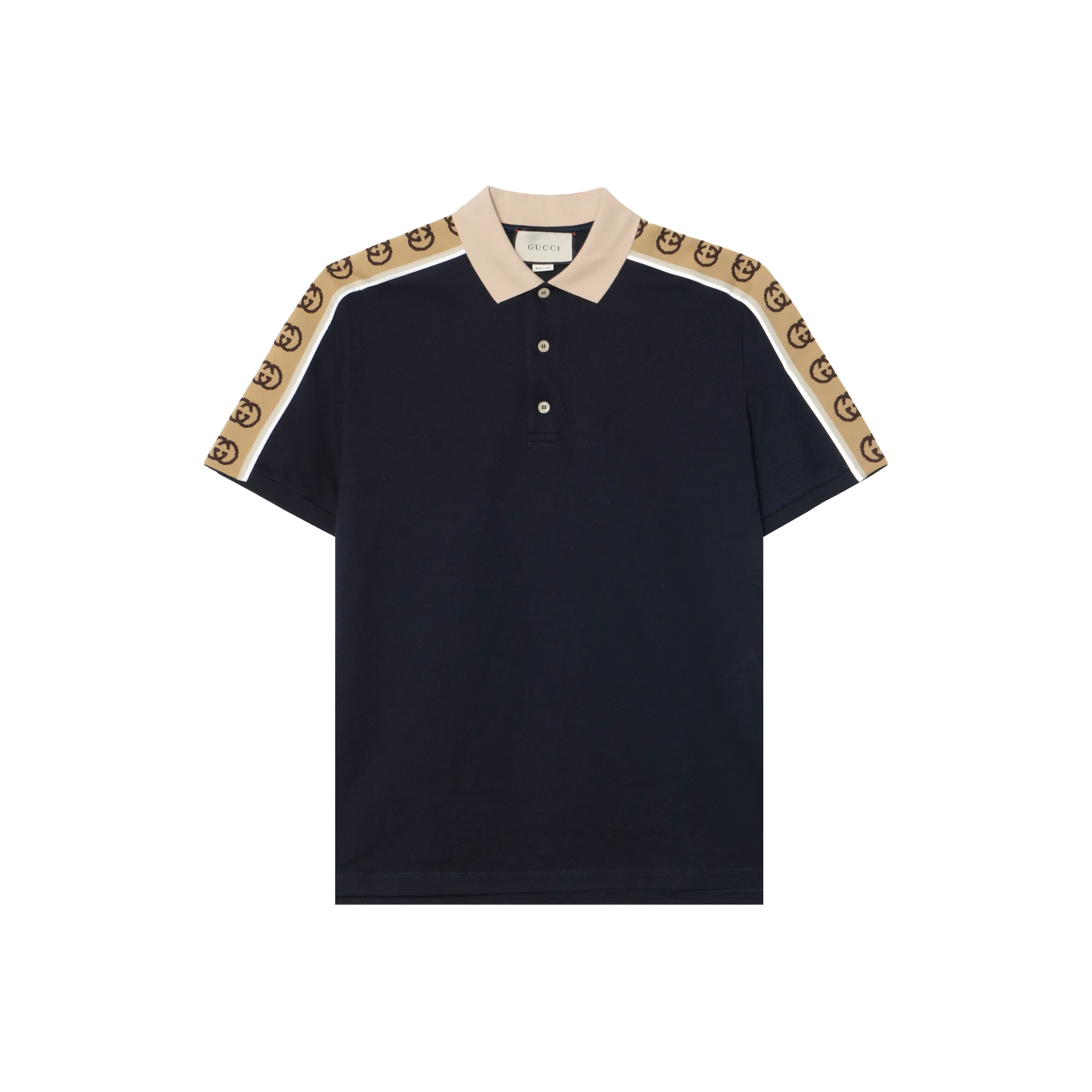 GUCCI Polo Shirt Men's Dark Blue