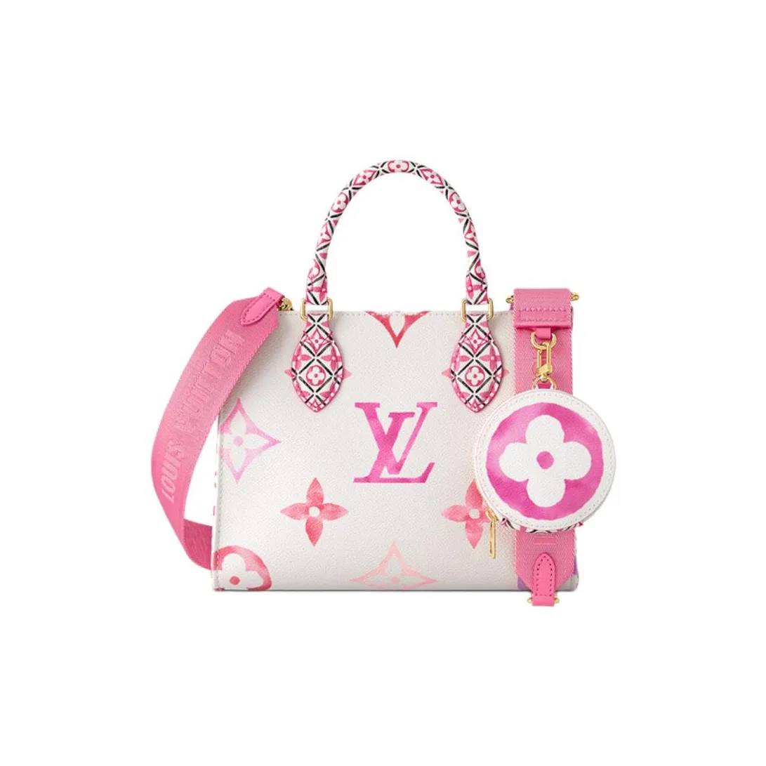 LOUIS VUITTON OnTheGo Pm Pink