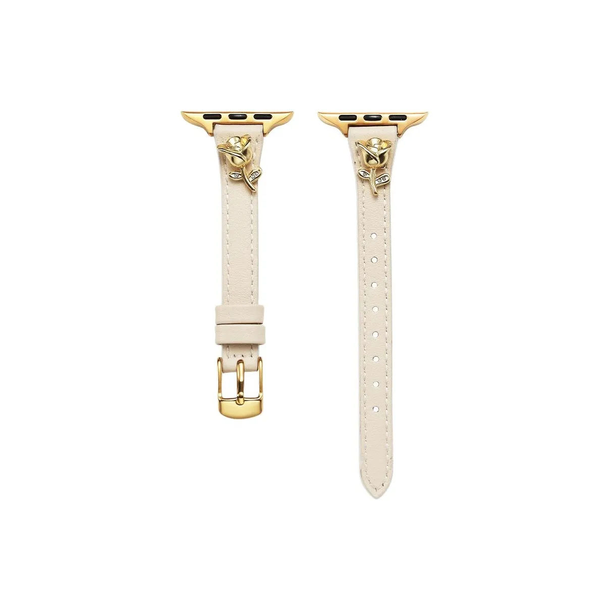 KVZUVUU Ремешок Apple Совместимость Коровья кожа Материал IwatchS11 S10 S9 S8 S7 SE Ultra2