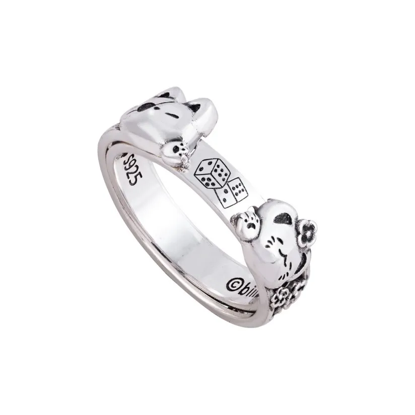 ingyunshi Небесное благословение Се Лянь Город цветов Цветочный дизайн Lament Калейдоскоп Комбинация Кольцо Аниме мерч