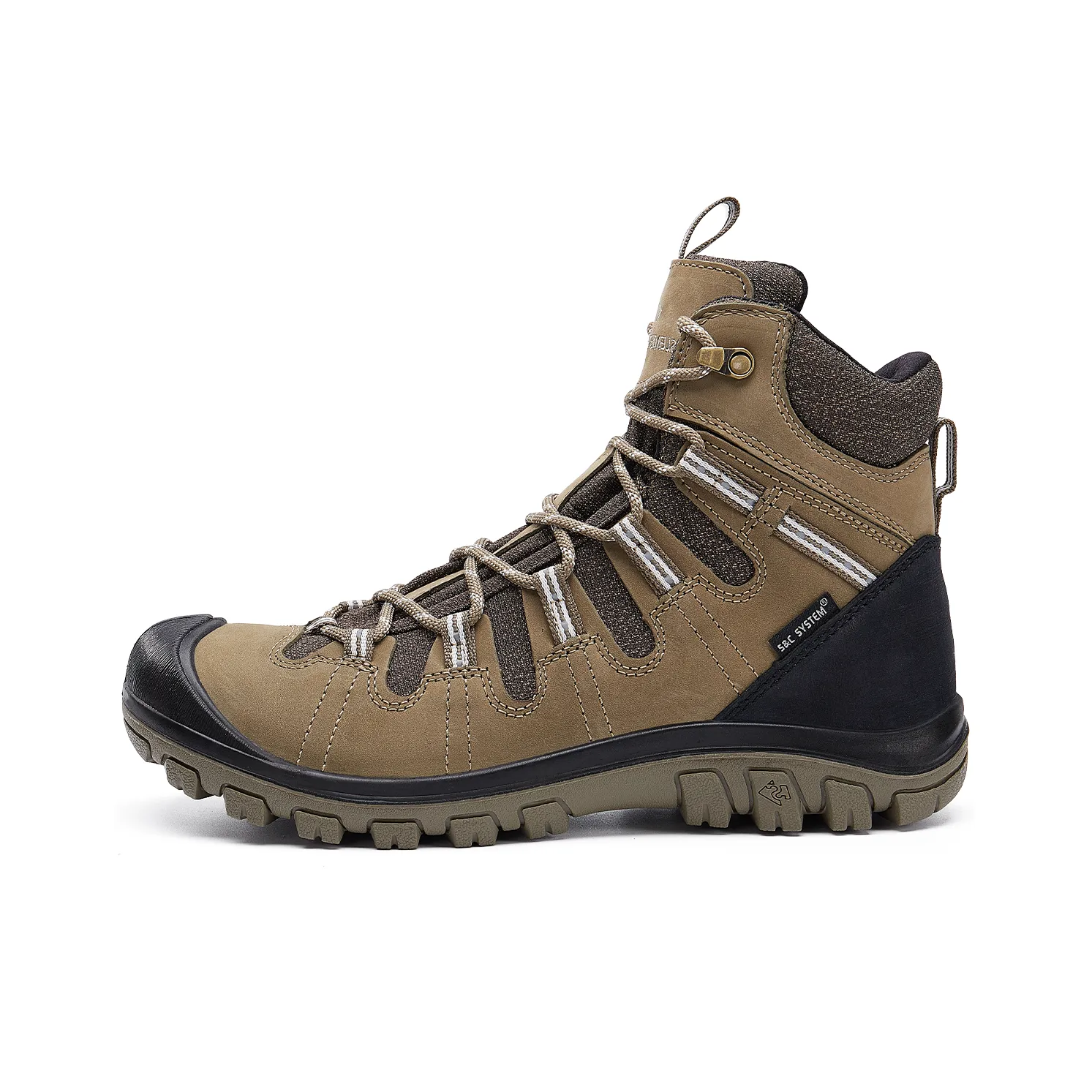 SLEADER Dream Series Амортизация противоскользящий ударопрочный высокий топ альпинистская обувь унисекс армейский зеленый