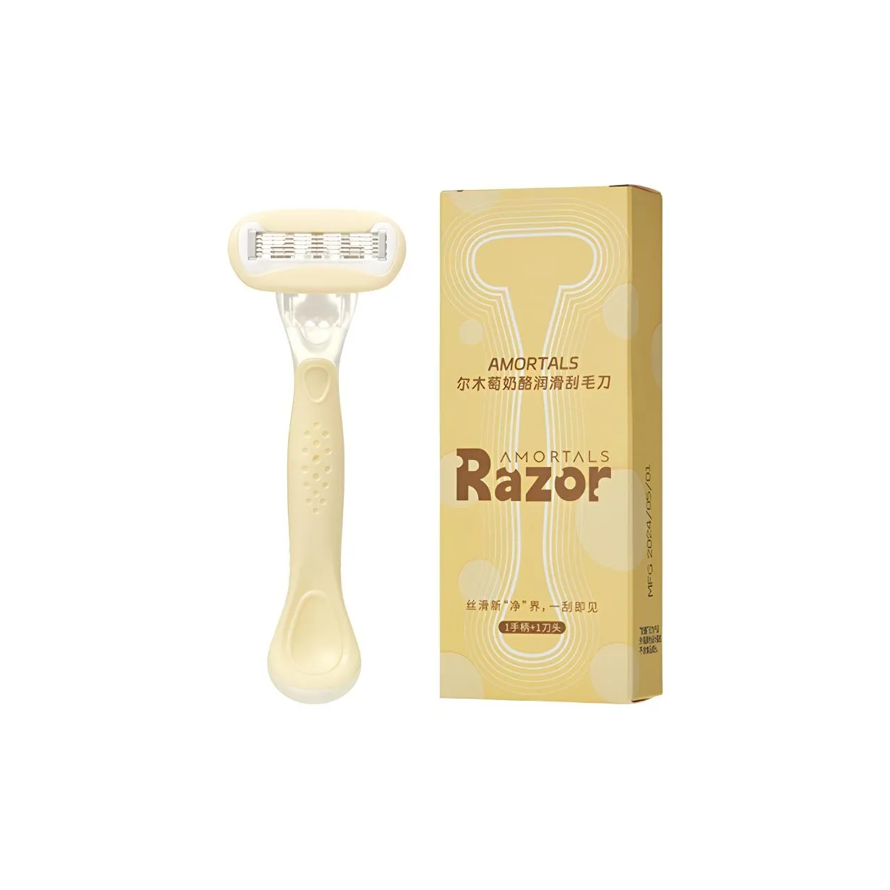 AMORTALS Сыры Смазка Удаление волос Лезвие Удаление волос