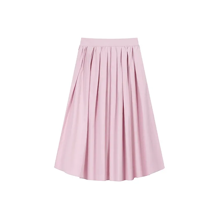 RTNH Pink Women's Casual Long Skirts RTNH Розовый Женские Повседневные Длинные Юбки