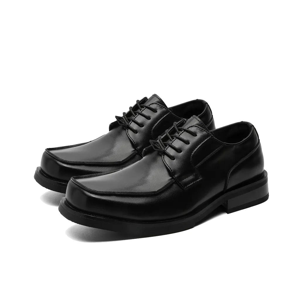 Lanza Повседневные кожаные туфли унисекс черные