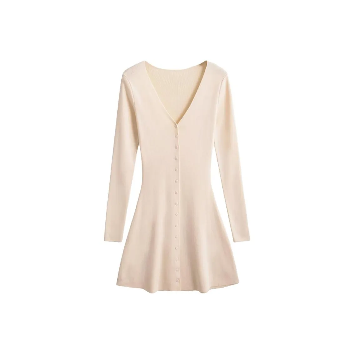 Meanalot Длинное платье с длинными рукавами женское