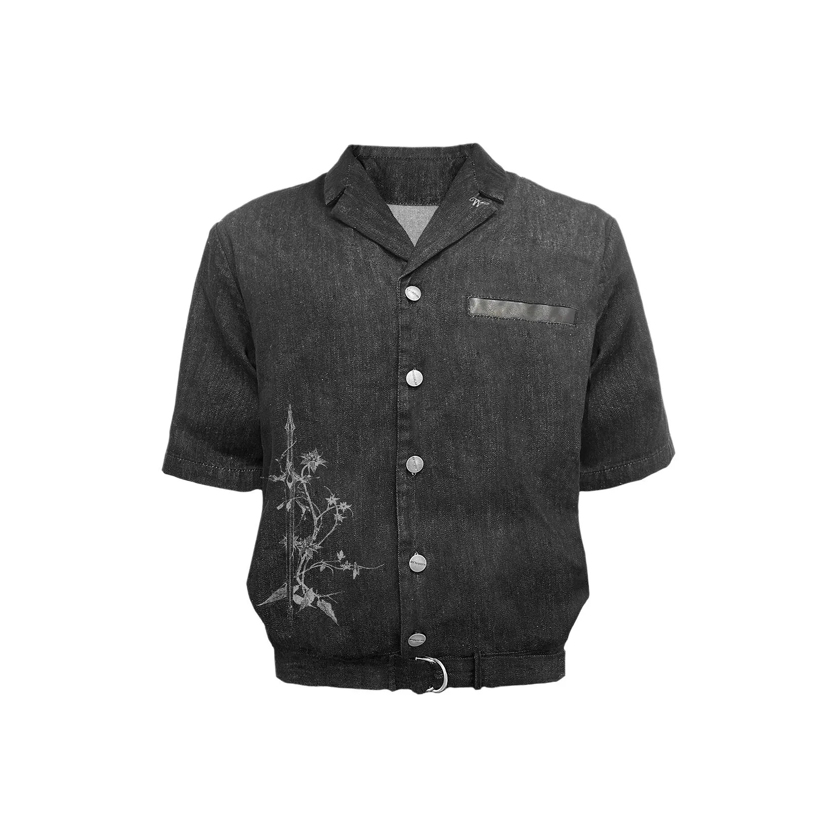 WANNA LAB Черный Унисекс Рубашки