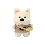 레드 하트 라이트 브라운 스웨터