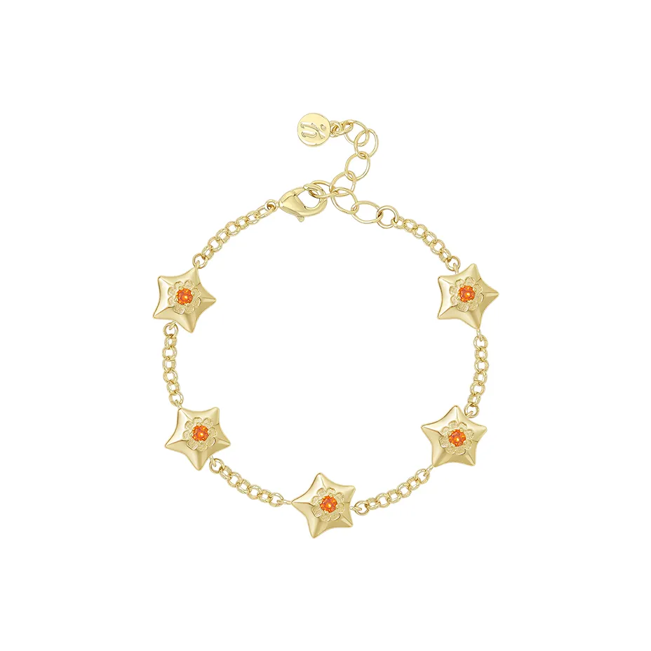 Narcii Браслеты с медным покрытием и 14k золотом женские