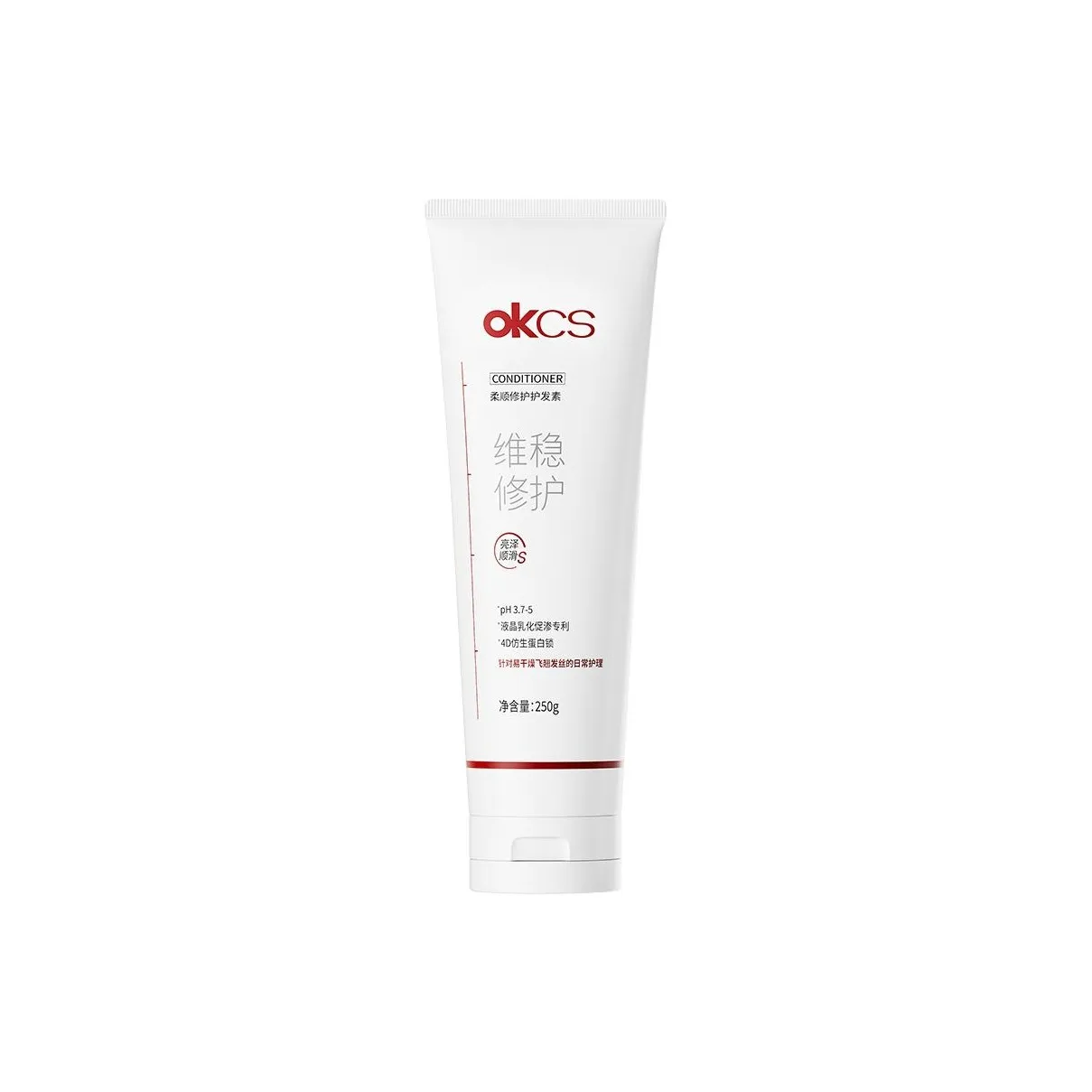 OKCS Условия для волос восстанавливающий кондиционер для поврежденных и сухих пушистых волос 250 г